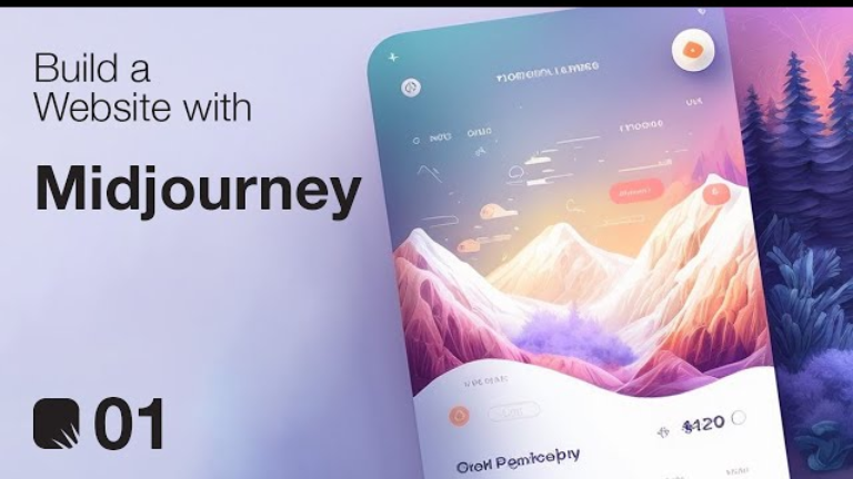midjourney web design