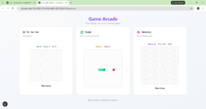 Screenshot of the ZCode interface showing the 3 different game versions side-by-side.