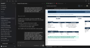 Screenshot of the ChatGPT Super App interface showing the "Work" and "Codex" mode toggle.