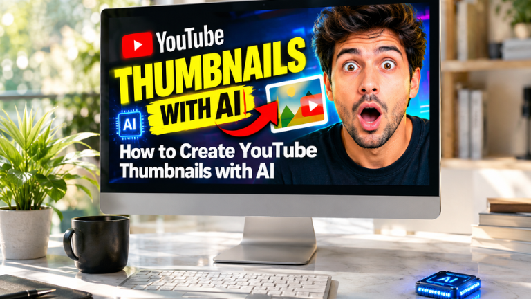 how to create youtube thumbnails with ai